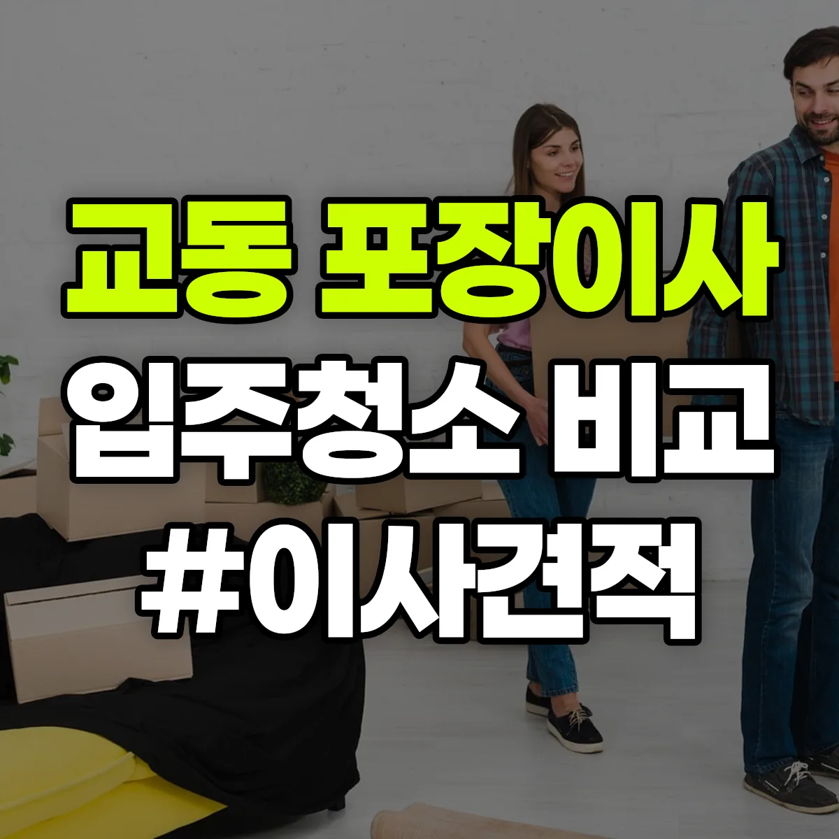 강원특별자치도 속초시 교동 포장이사·입주청소 비교견적 안내