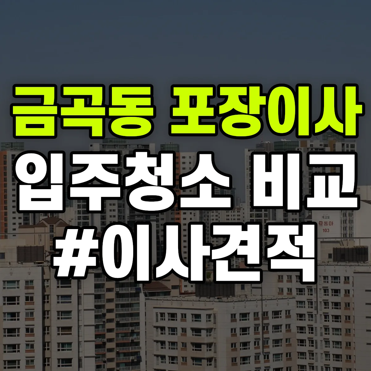 경기도 성남시 분당구 금곡동 포장이사·입주청소 비교견적 안내