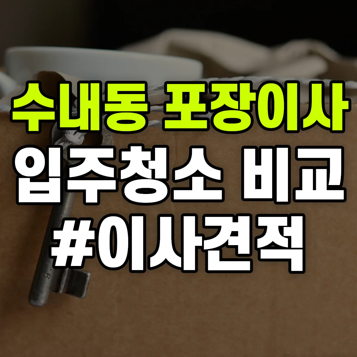 경기도 성남시 분당구 수내동 포장이사·입주청소 비교견적 안내