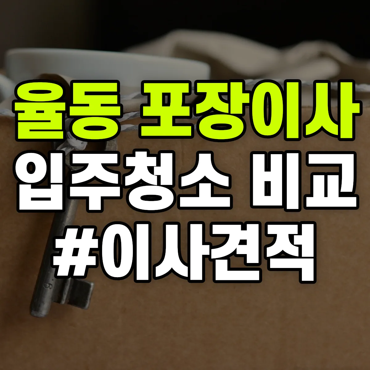 경기도 성남시 분당구 율동 포장이사·입주청소 비교견적 안내