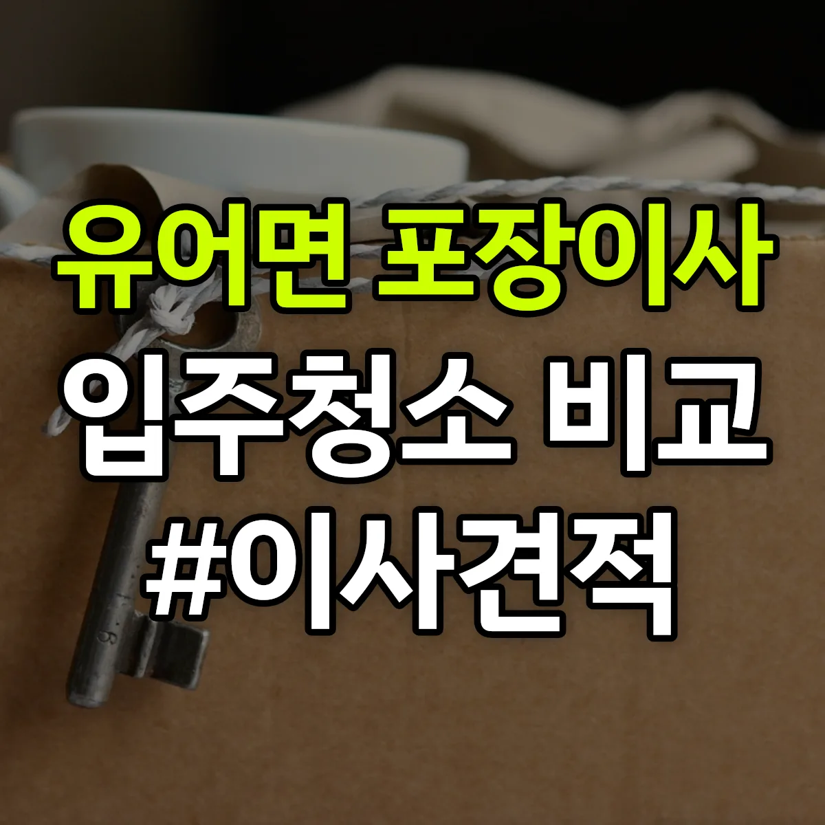 경상남도 창녕군 유어면 포장이사·입주청소 비교견적 안내
