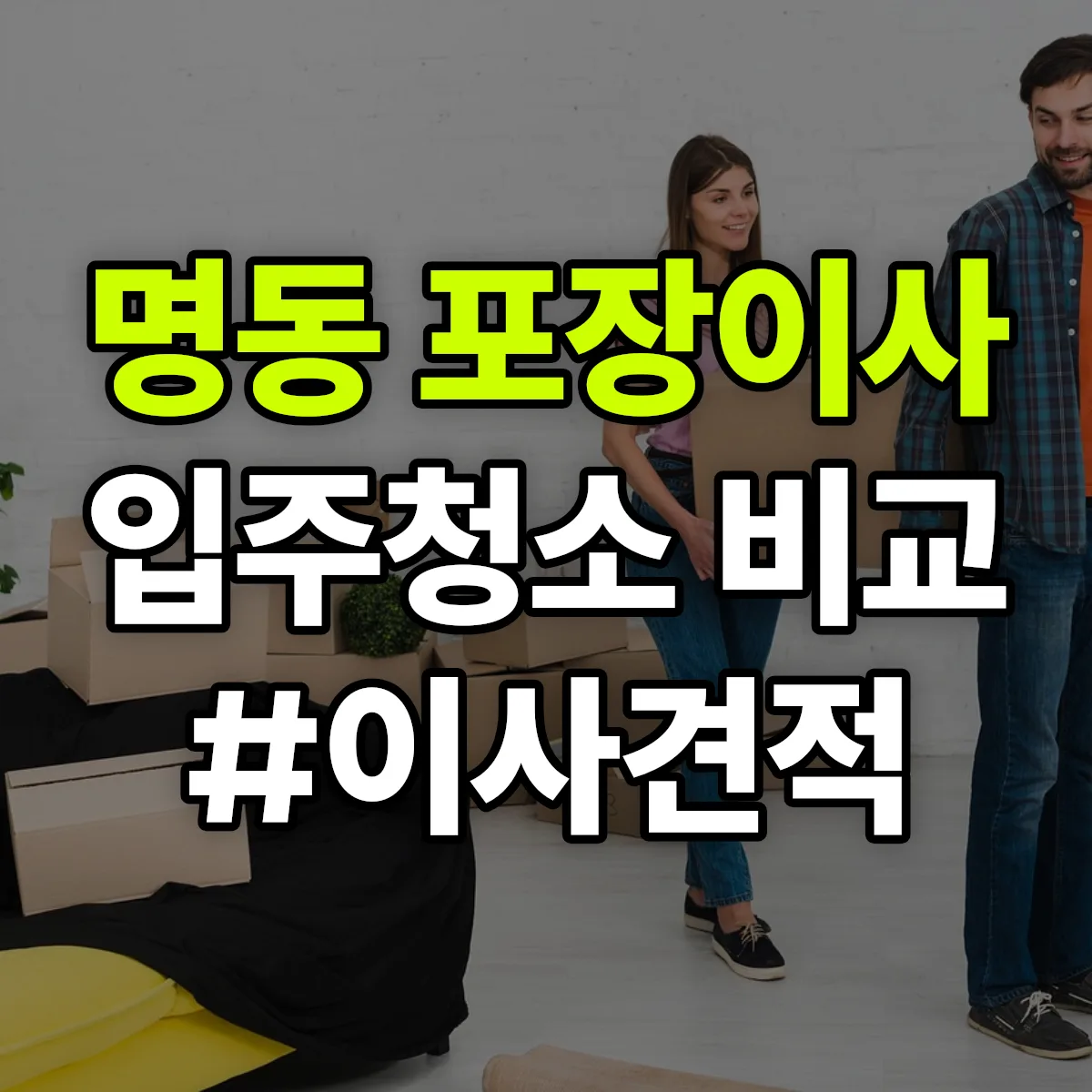 경상남도 창원시 진해구 명동 포장이사·입주청소 비교견적 안내