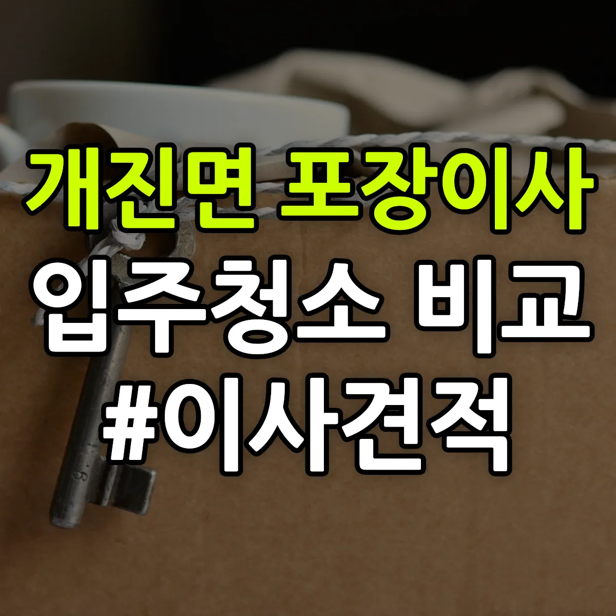 경상북도 고령군 개진면 포장이사·입주청소 비교견적 안내