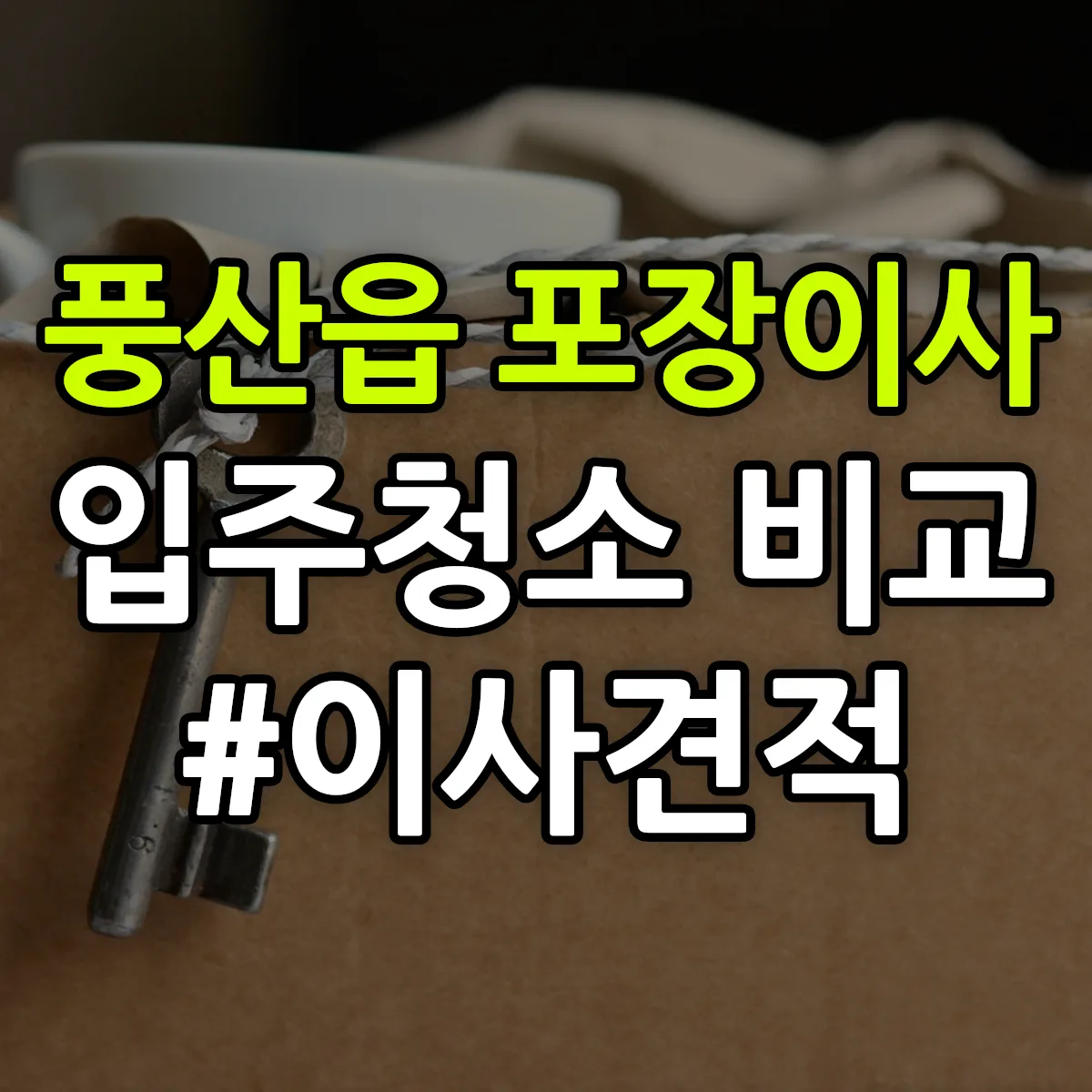 경상북도 안동시 풍산읍 포장이사·입주청소 비교견적 안내
