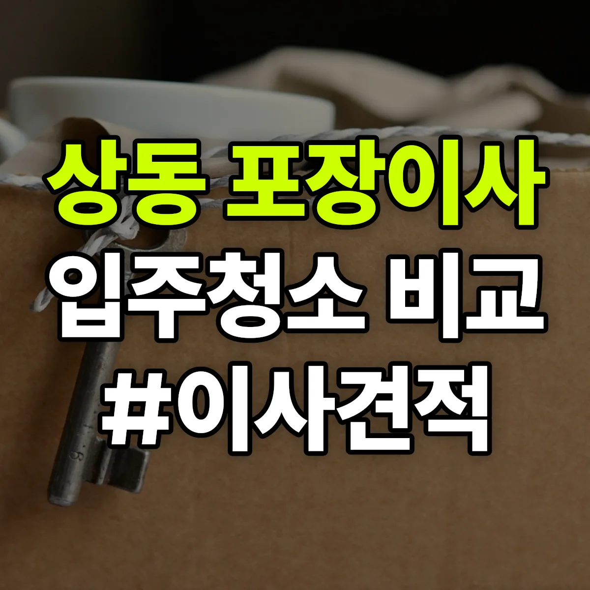 대구광역시 수성구 상동 포장이사·입주청소 비교견적 안내