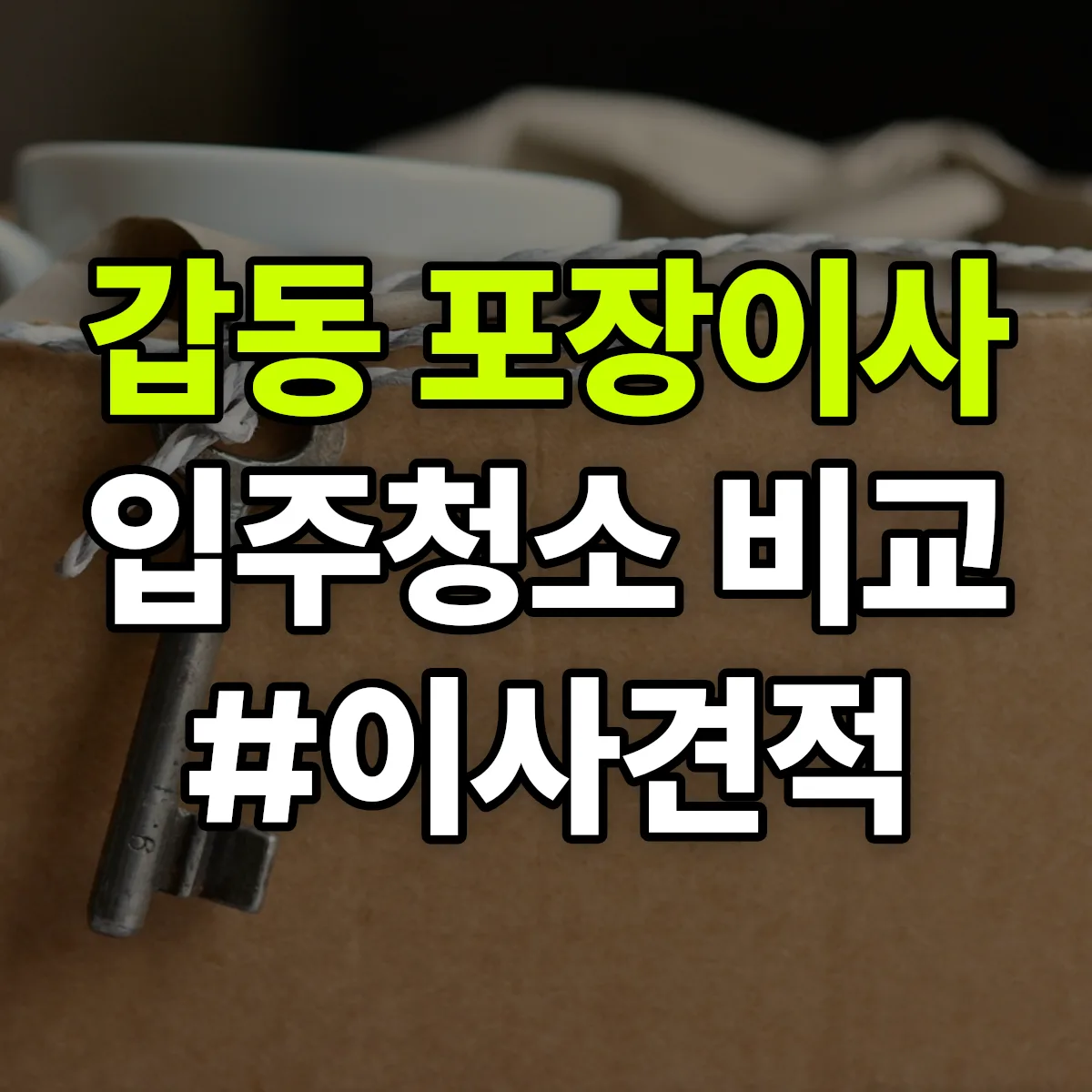 대전광역시 유성구 갑동 포장이사·입주청소 비교견적 안내