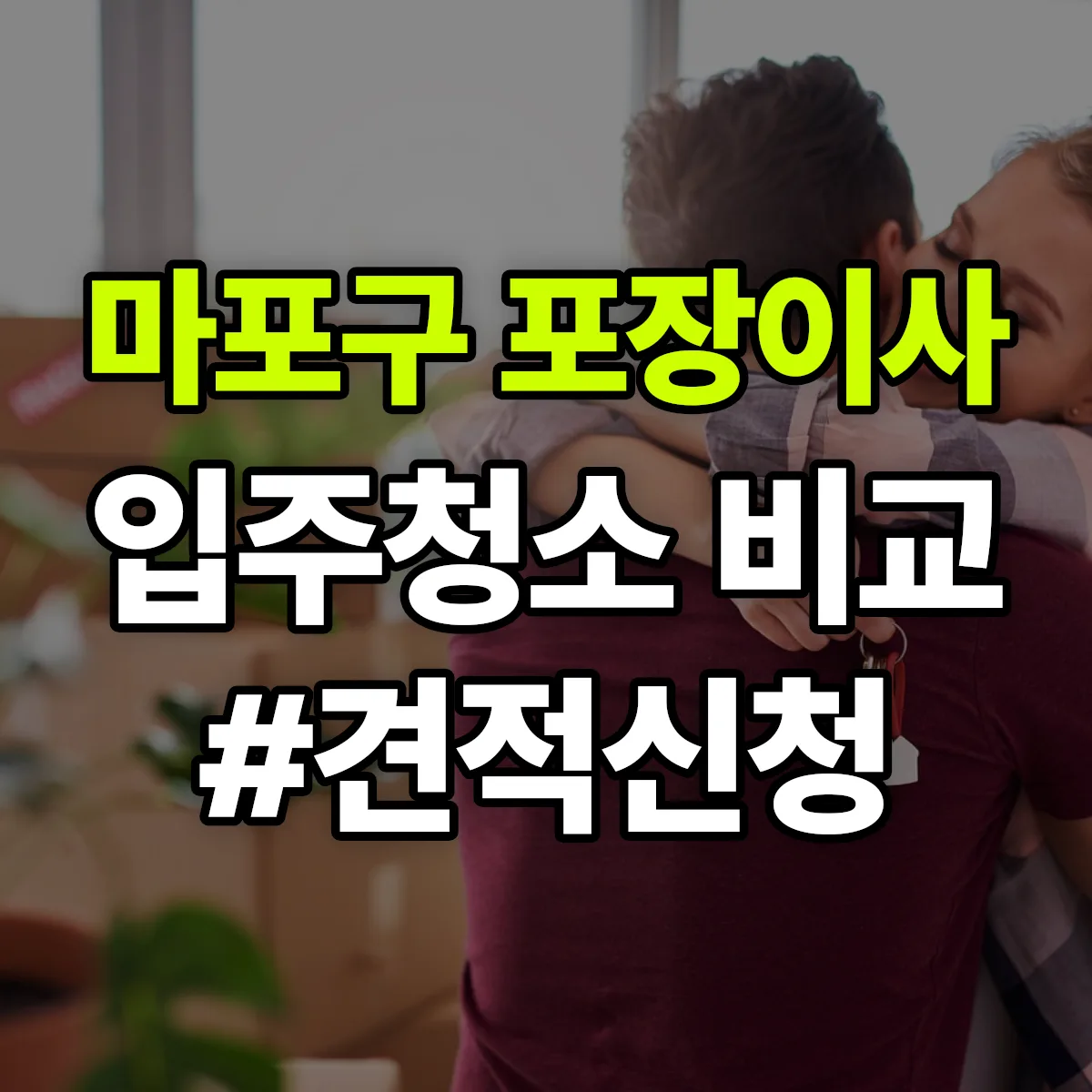 서울특별시 마포구 포장이사·입주청소 비교견적 안내
