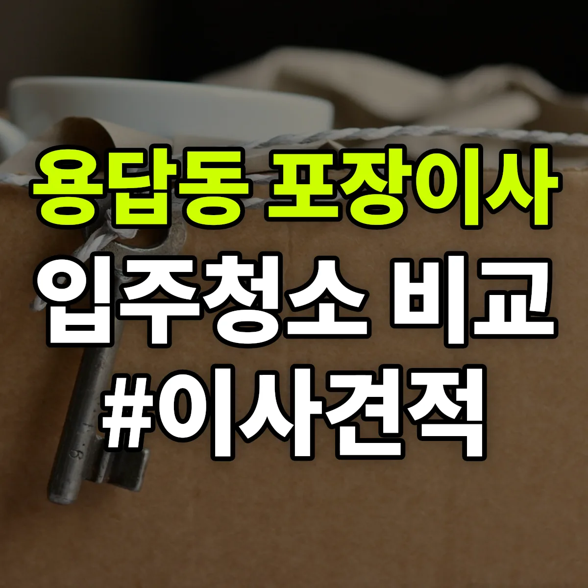 서울특별시 성동구 용답동 포장이사·입주청소 비교견적 안내