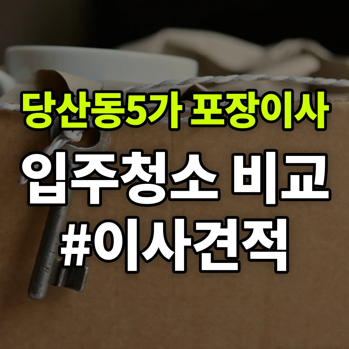 서울특별시 영등포구 당산동5가 포장이사·입주청소 비교견적 안내