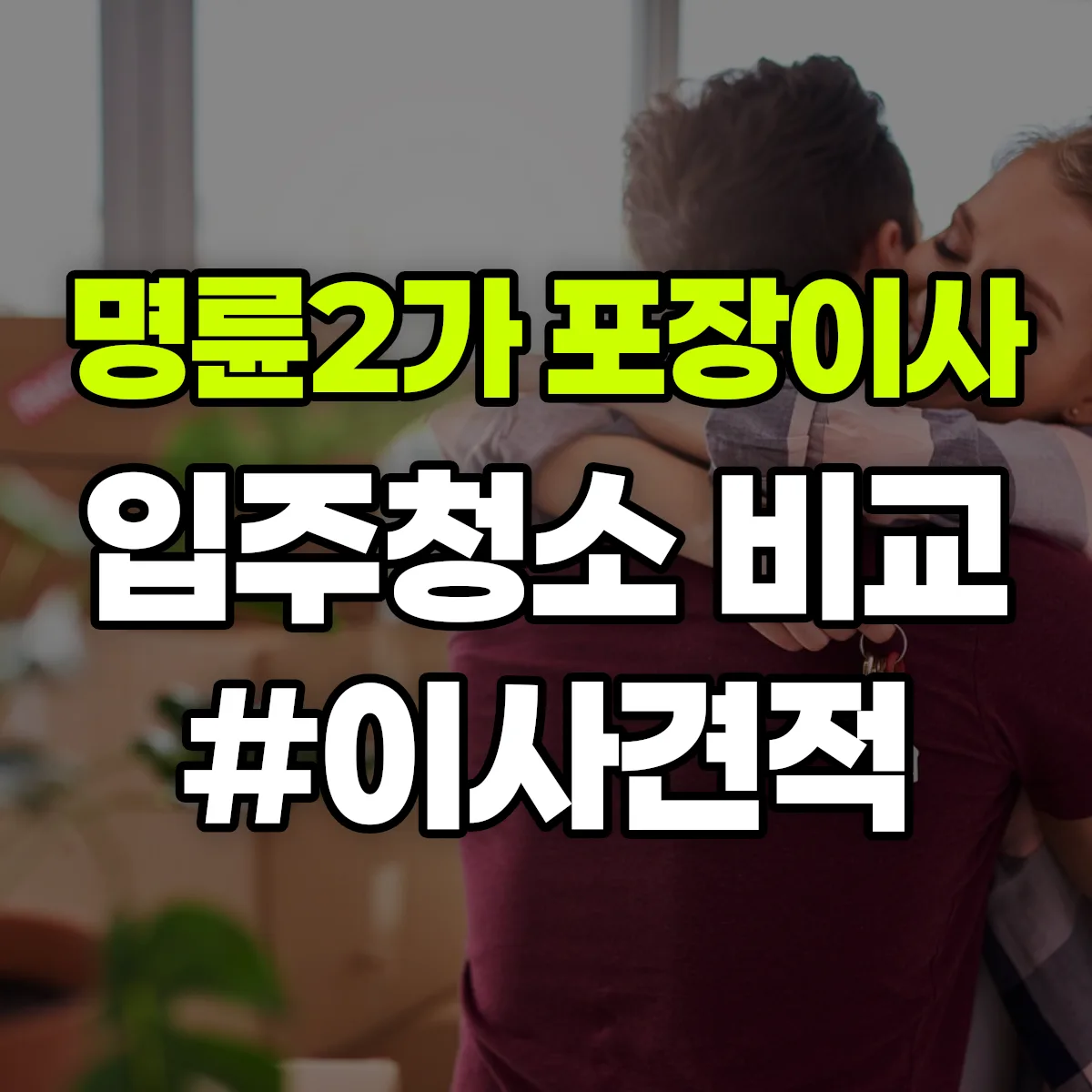 서울특별시 종로구 명륜2가 포장이사·입주청소 비교견적 안내