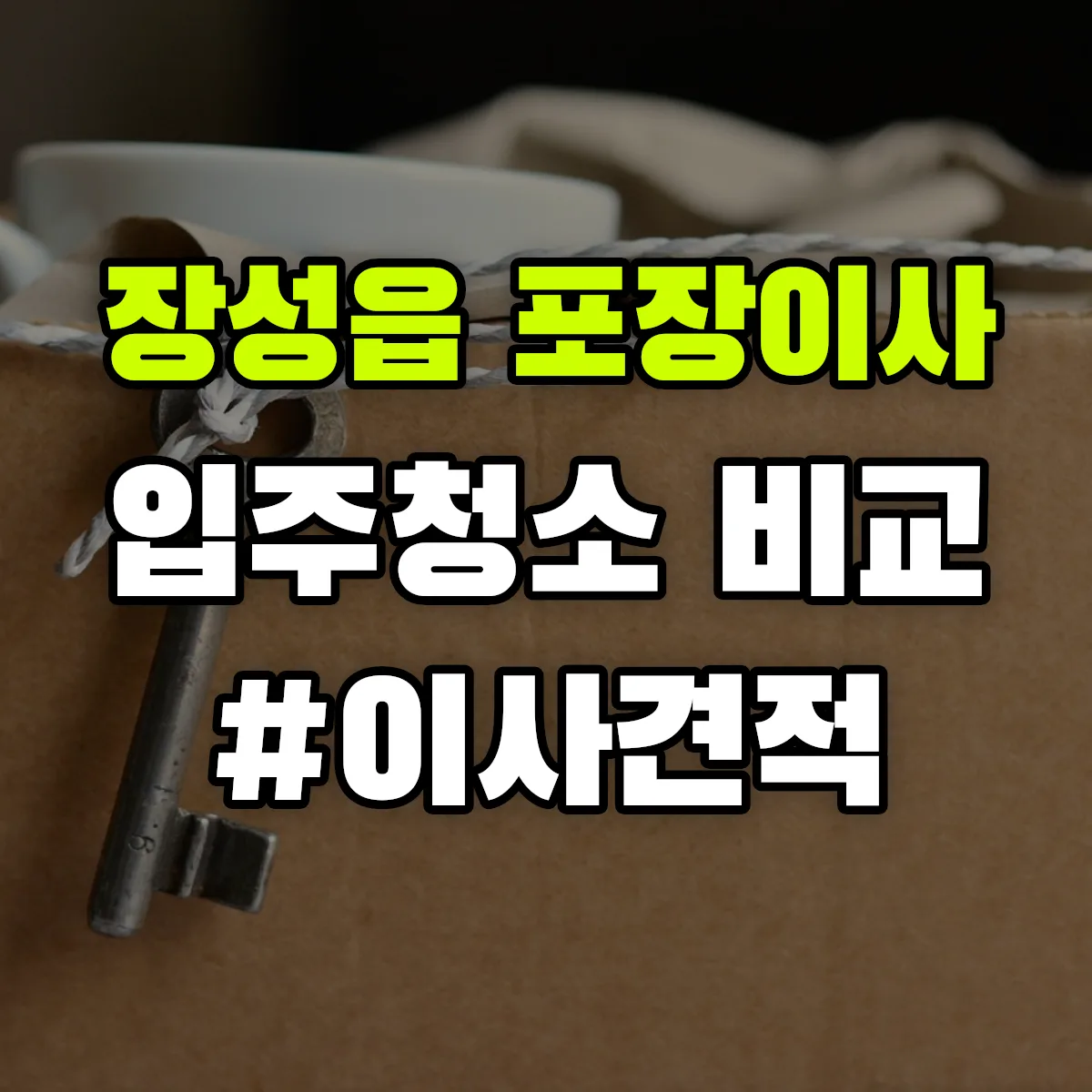 전라남도 장성군 장성읍 포장이사·입주청소 비교견적 안내