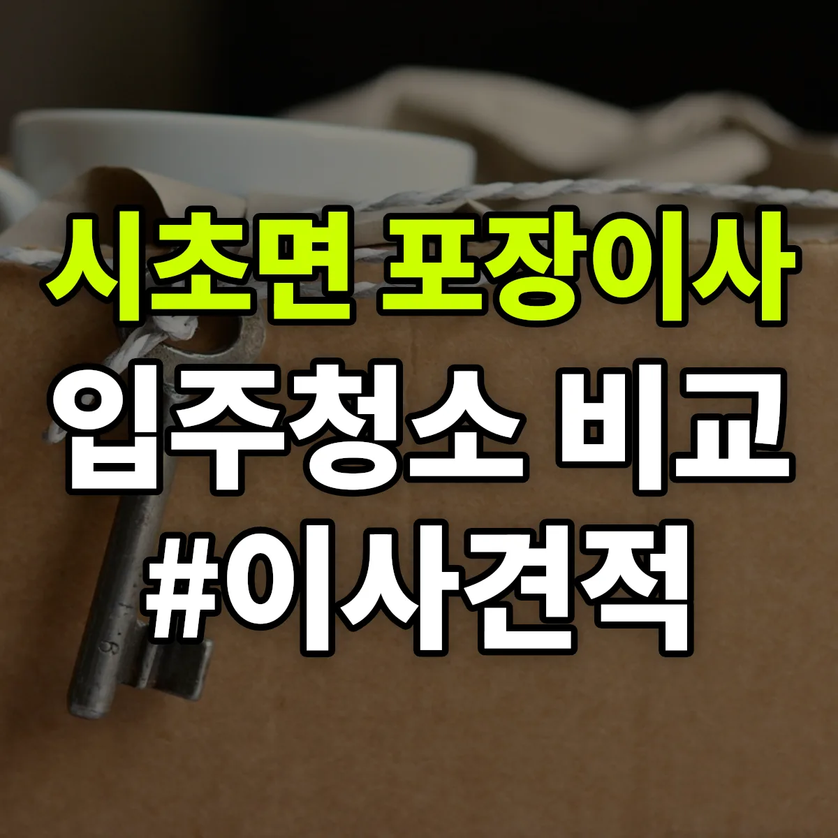 충청남도 서천군 시초면 포장이사·입주청소 비교견적 안내